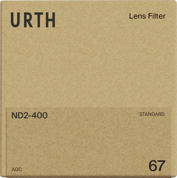Urth 67mm ND2-400 (1-8.6 Stop) Variable ND Lens Filter verpakking