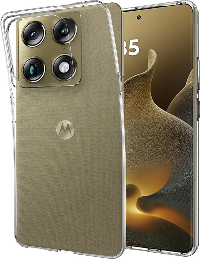 Just in Case Soft Design Motorola Signature Back Cover Transparant voorkant