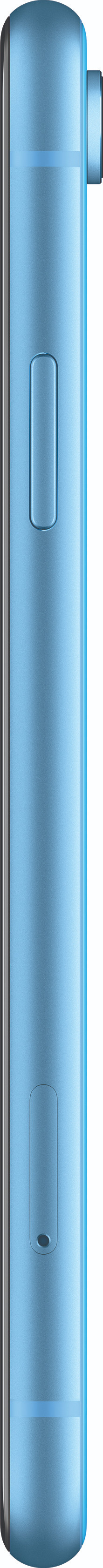 iPhone Xr 64 Go Bleu Reconditionné (Légères traces d'utilisation) côté droit