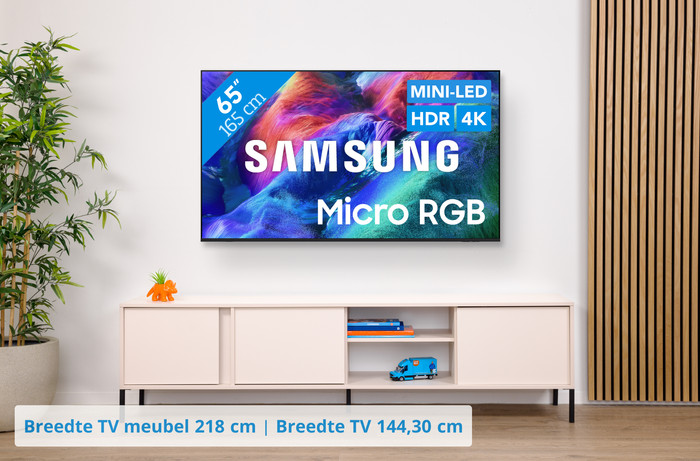 Samsung Micro RGB 65" R85H (2026) visual Coolblue 1
