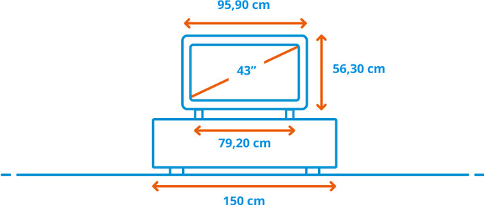 LG Mini-led 43" QNED71 (2026) visual Coolblue 1