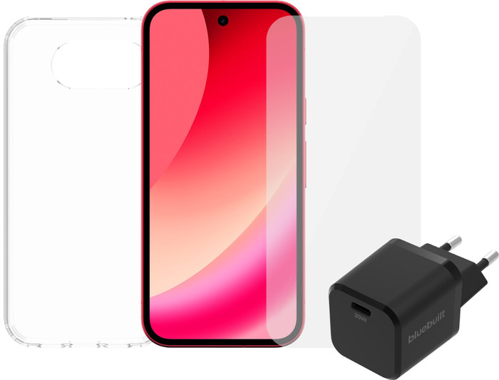 Google Pixel 10a 128GB Rood 5G + Compleet Accessoirepakket Main Image