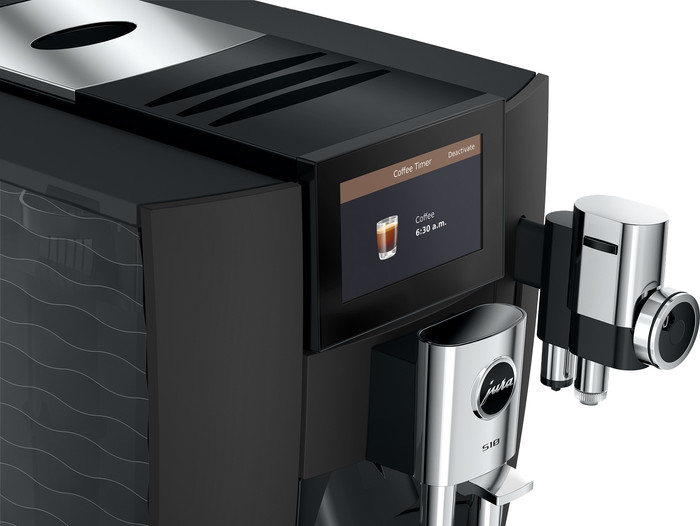 JURA S10 Obsidian Black (EA) detail
