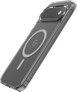 Just in Case Google Pixel 11 / 11 Pro Back Cover met Magneet Transparant rechterkant