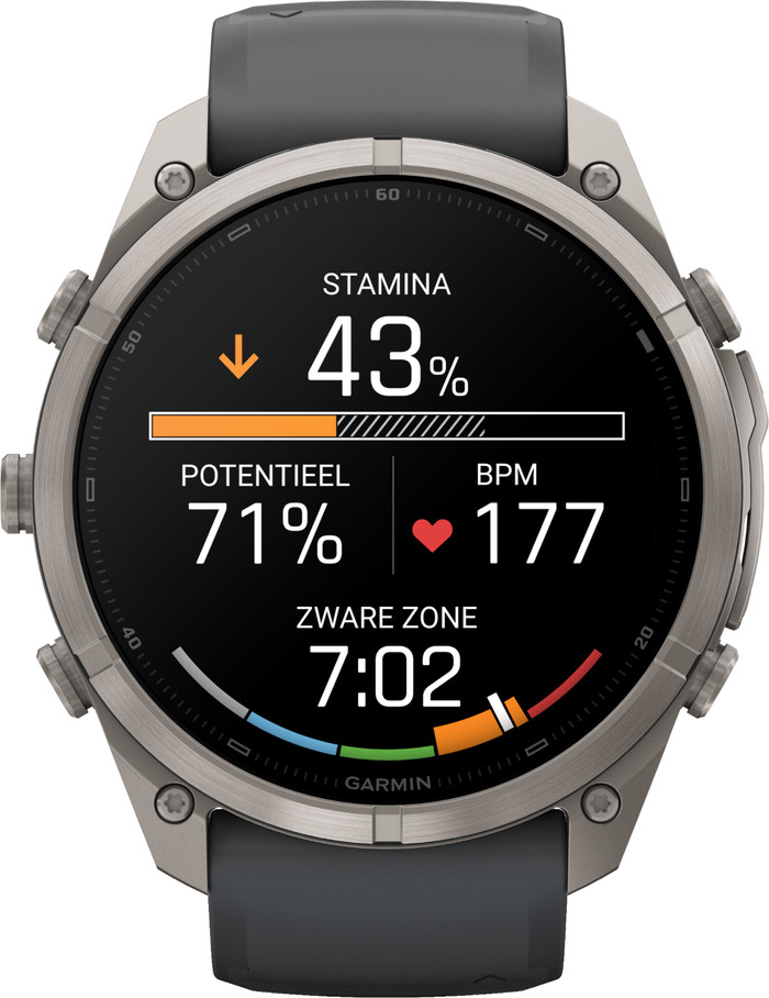 Garmin Fenix 9 Pro Zwart 51mm voorkant
