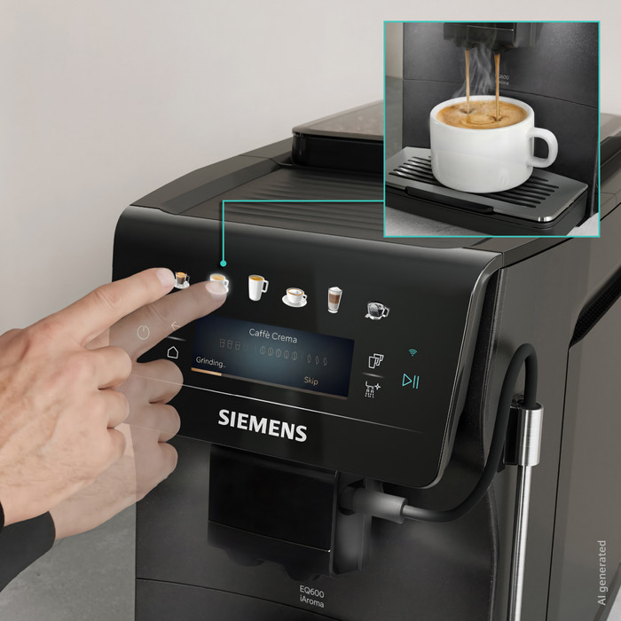 Siemens EQ600 iAroma TP6X3B08 detail