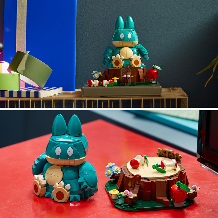 LEGO Pokémon Munchlax 72150 product in gebruik