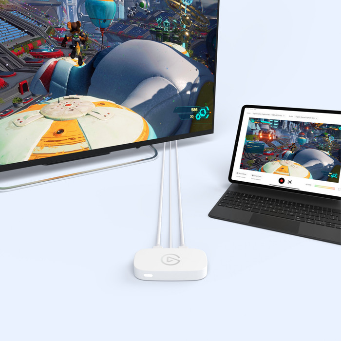 Elgato Game Capture Neo product in gebruik