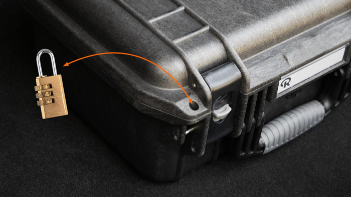 Rollei Hard Case 3730 Koffer detail