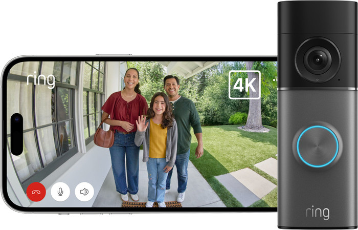 Ring Stekker Video Deurbel Pro 3e Generatie product in gebruik