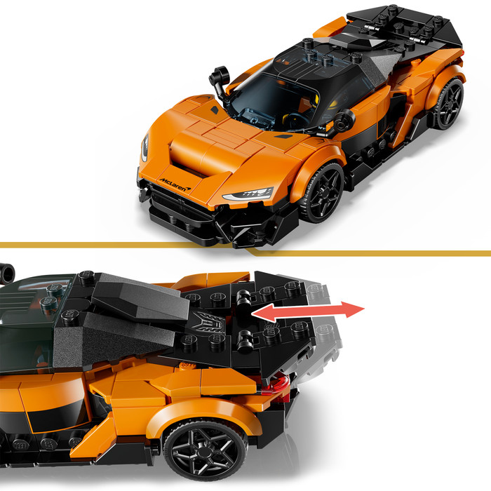 LEGO Speed Champions McLaren W1 77257 product in gebruik