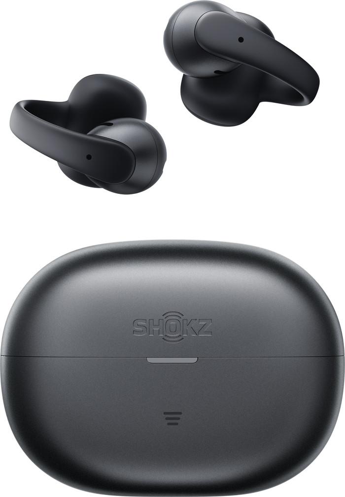 Shokz OpenDots Air Zwart voorkant