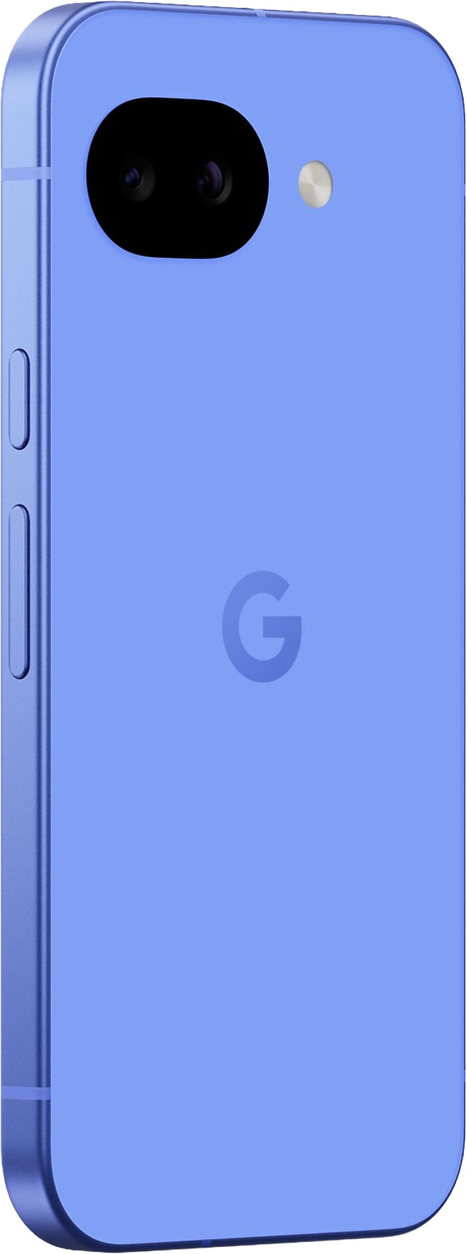 Google Pixel 10a 128GB Blauw 5G linkerkant
