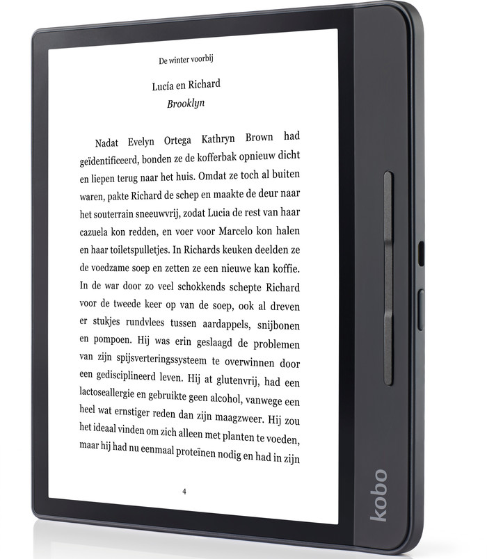 Refurbished Kobo Forma 8GB Black (as good as new) right side