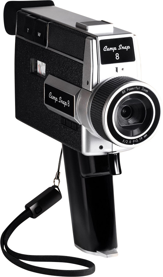 Camp Snap CS-8 Digitale Video Camera bovenkant