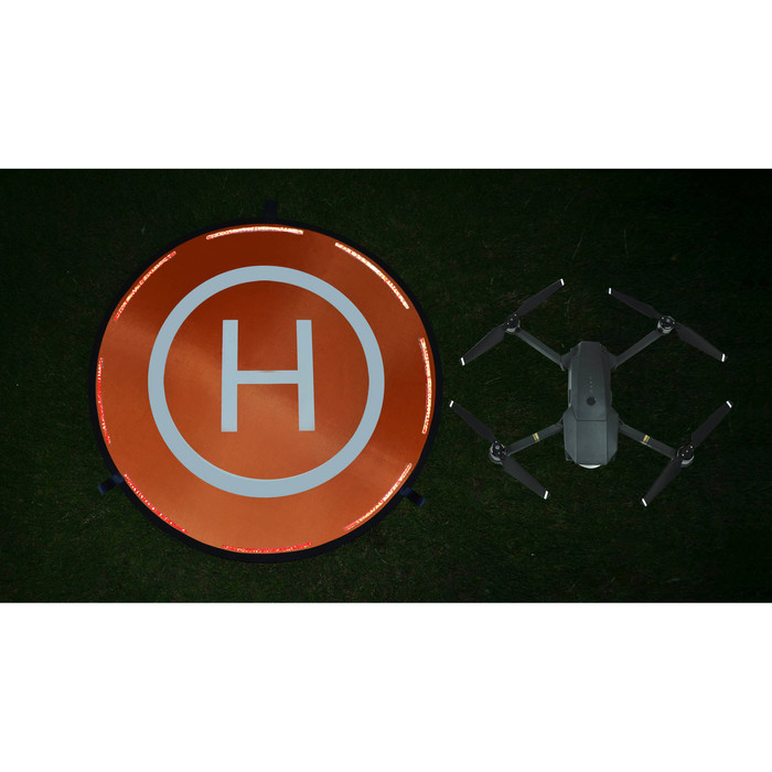 PGYTECH Landing Pad 75cm voor Drones product in gebruik
