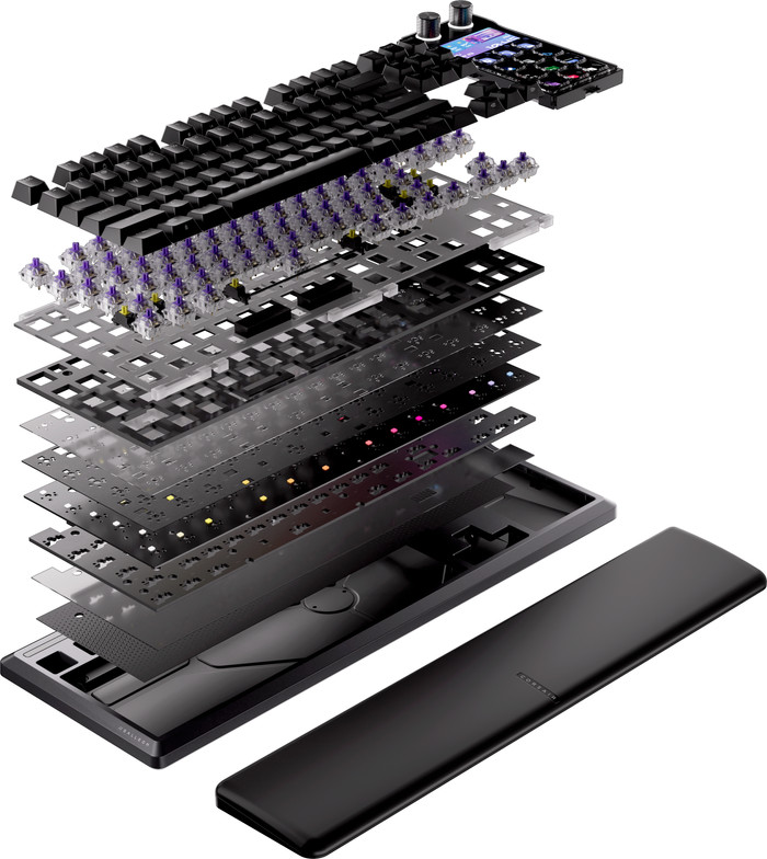 Corsair GALLEON 100 SD Gaming Toetsenbord Qwerty binnenkant