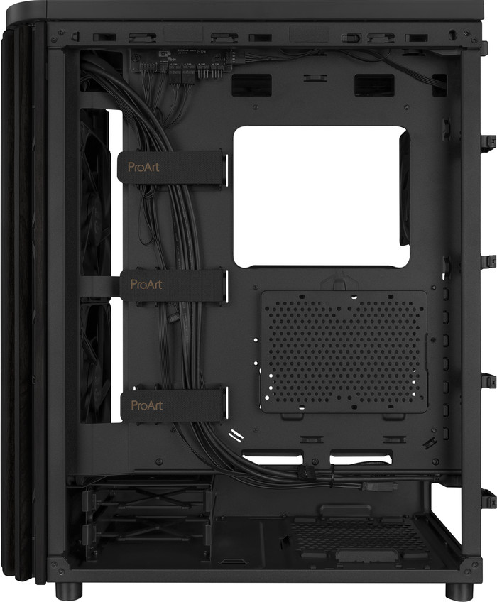 ASUS PROART PA401 Wood Edition TG Zwart rechterkant