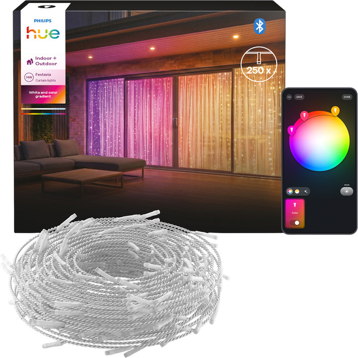 Philips Hue LED Light Curtain 1.35x2m Main Image
