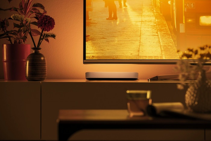 Philips Hue Play Light Bar White and Color White 1 Unit product in use