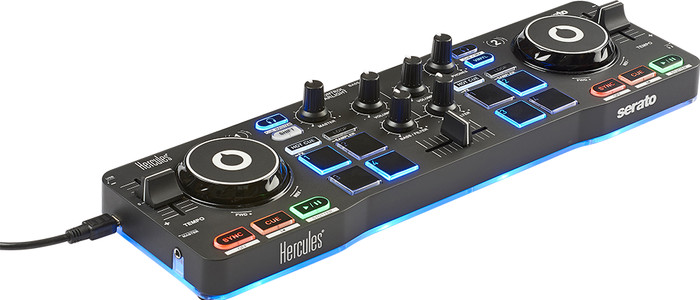 Hercules DJControl Starlight left side