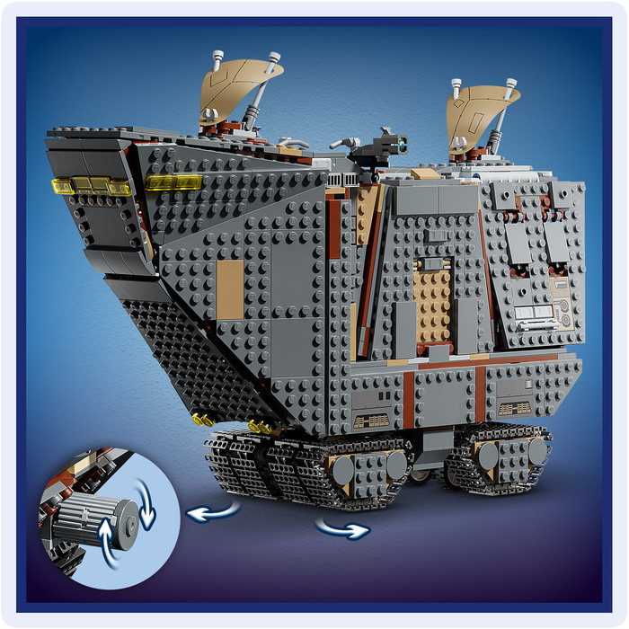 LEGO Star Wars Offworld Sandcrawler en Mudhorn 75453 detail