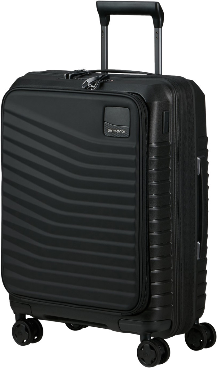 Samsonite Intuo Spinner Easy Access Expandable 55cm Black voorkant