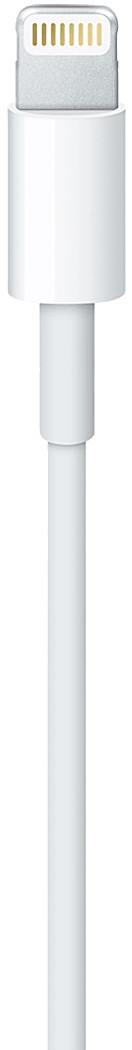 Apple Lightning naar Usb A Kabel 2 Meter onderkant