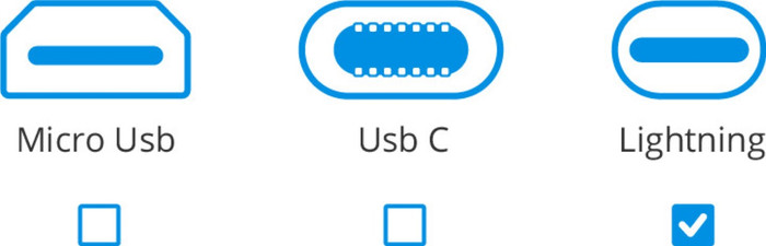 Apple Usb A naar Lightning Kabel 1m Kunststof Wit Duopack null
