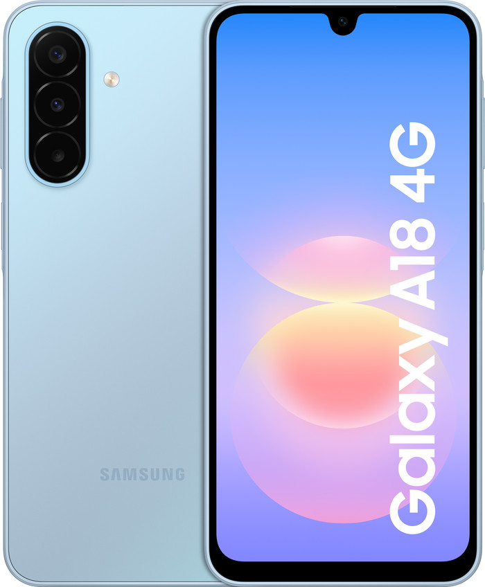 Samsung Galaxy A18 128GB Blauw 4G Main Image