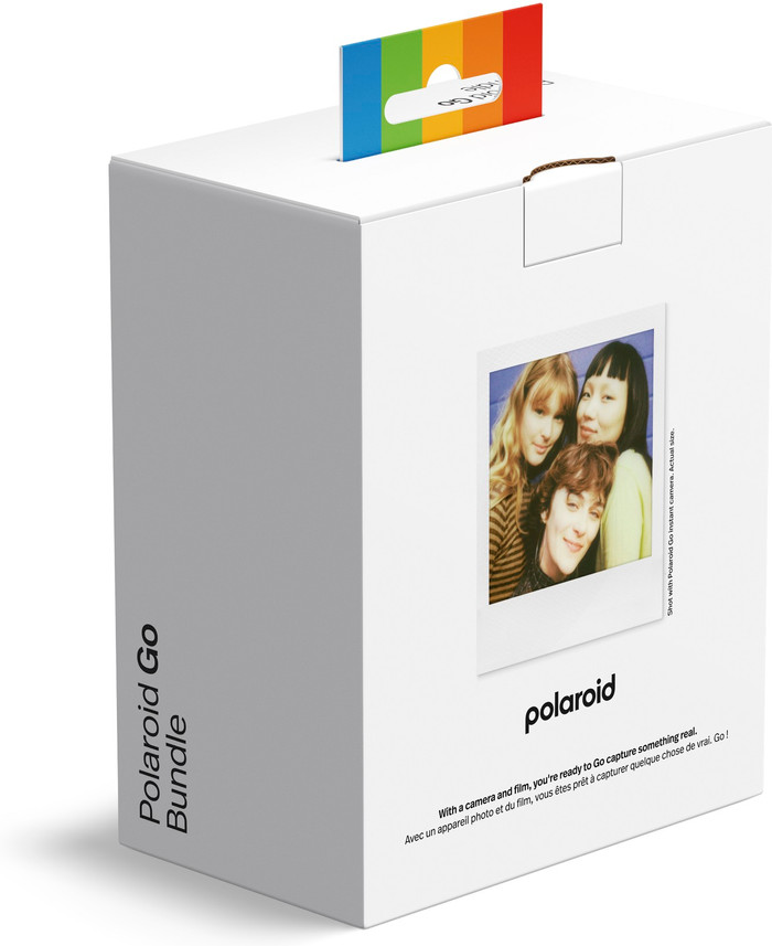 Polaroid Go Gen 3 Wit + Color Film (8 stuks) verpakking