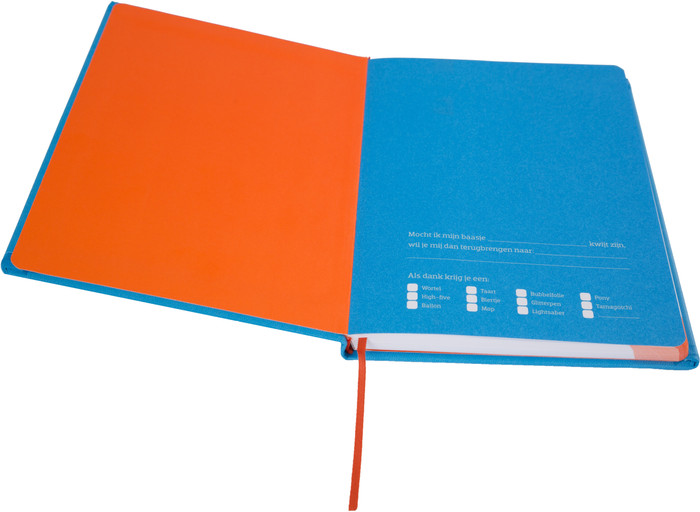 Coolblue A5 Notebook inside