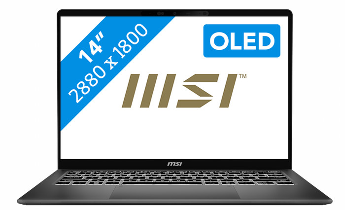 MSI Prestige 14 AI+ OLED D3MG-450NLN QWERTY Main Image