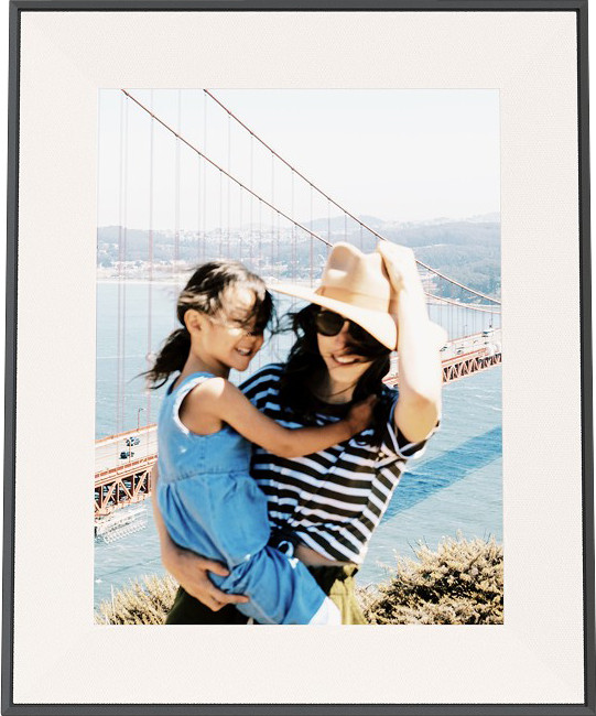 Aura Frames Aspen Zwart voorkant