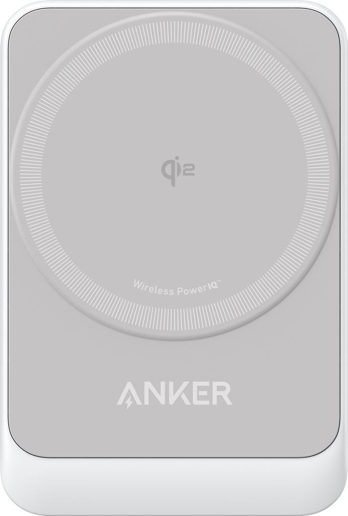 Anker Prime 3-in-1 MagGo Vouwbare Draadloze Oplader 15W Wit voorkant