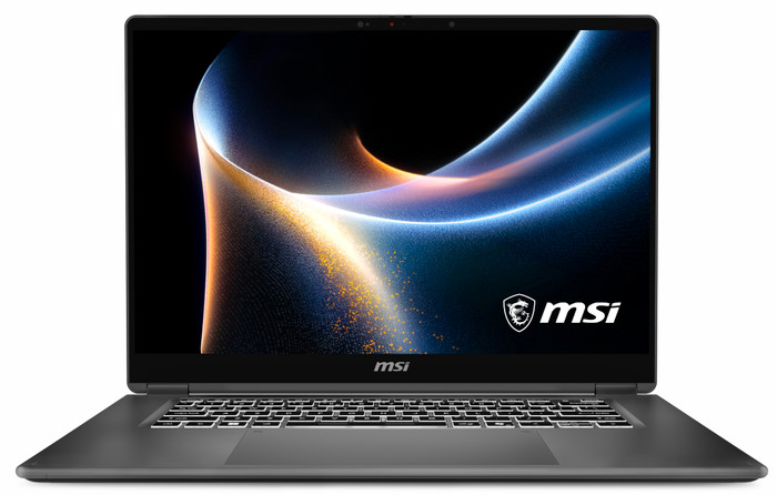 MSI Prestige N16 Flip AI+ OLED NVIDIA RTX Spark N1X C1XMT-037NLY QWERTY voorkant