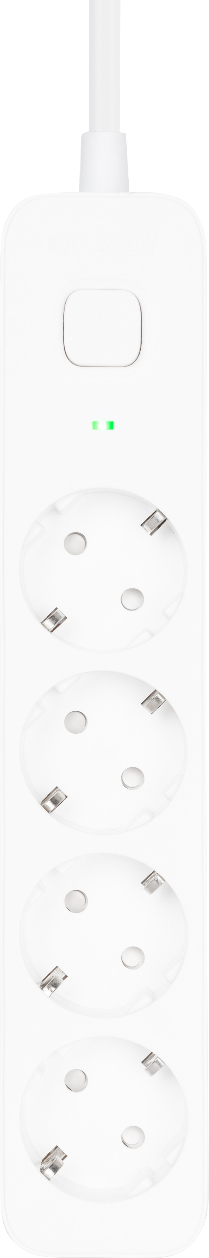 BlueBuilt Stekkerdoos 4-voudig 3 meter Wit Main Image