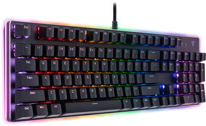 Vortech Pro Mechanisch Gaming Toetsenbord Qwerty linkerkant