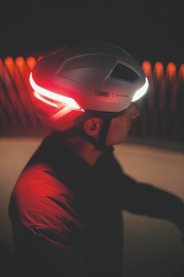 ABUS HYP-E Zilver S product in gebruik