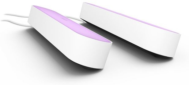 Philips Hue Play Lichtbalk White & Color Wit Duo Pack voorkant