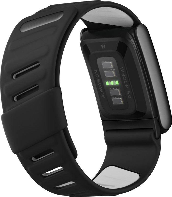 WHOOP 5.0 SportFlex Band Zwart product in gebruik