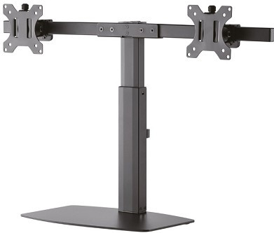 Neomounts FPMA-D865DBLACK Monitorstandaard Gasgeveerd Zwart voorkant