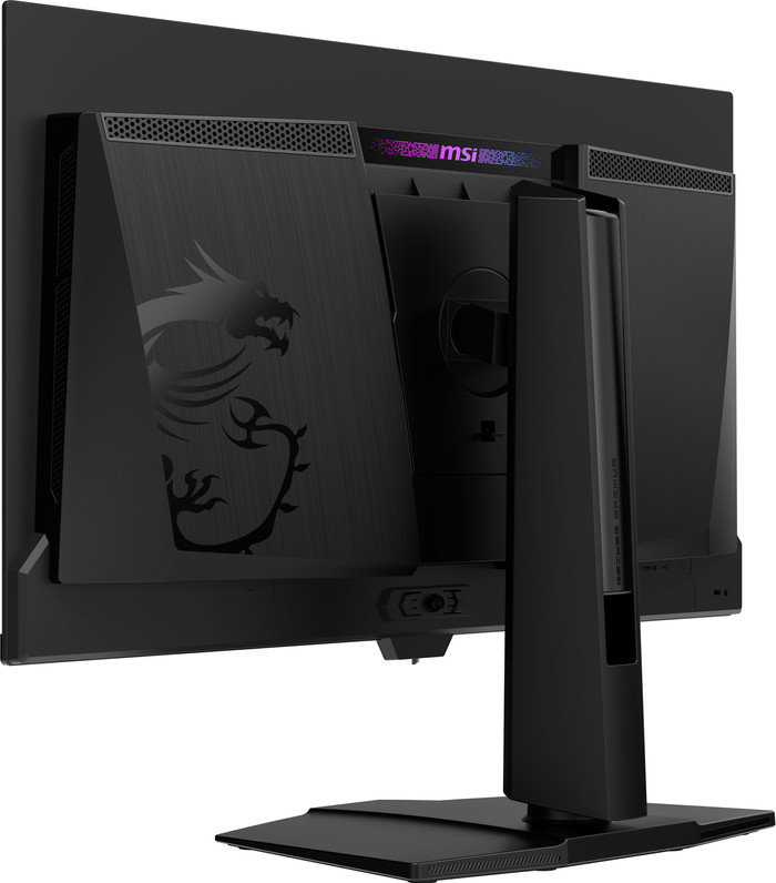 MSI MPG 271QR X50 QD-OLED achterkant