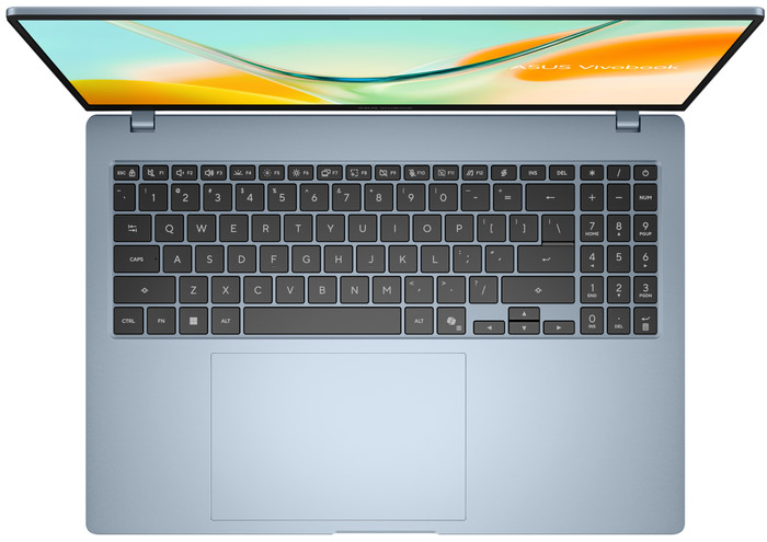 ASUS Vivobook S16 S5608QA-MB366W bovenkant