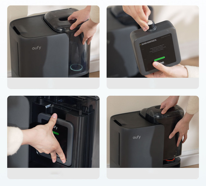 Eufy OMNI E25/E28/C28 Vloerreiniger product in gebruik