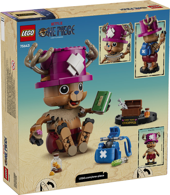 LEGO One Piece Tony Tony Chopper 75643 packaging