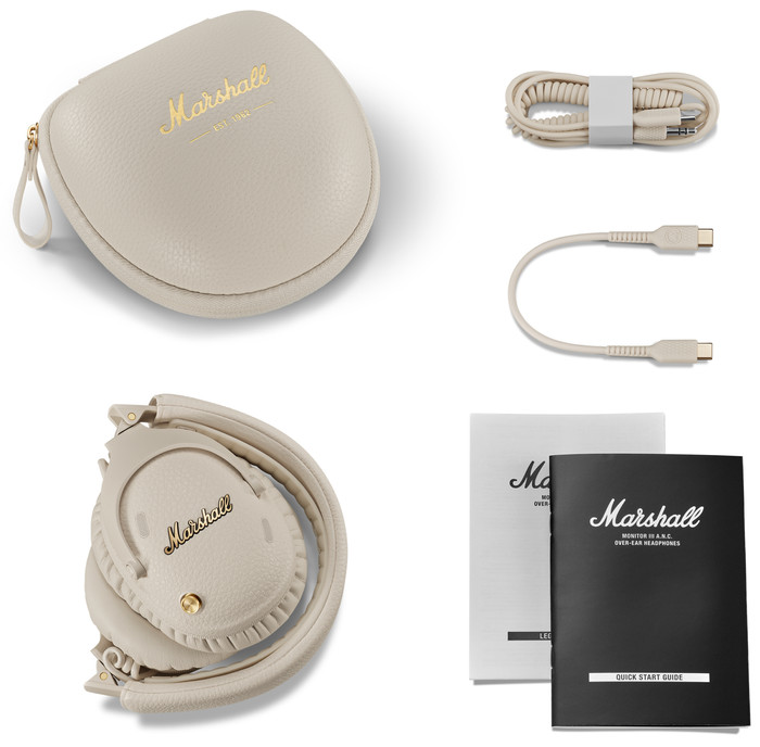 Marshall Monitor III ANC Cream accessory