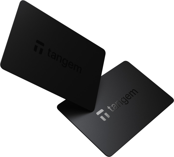 Tangem Card 2.0 Set of 2 Cards Semiconductor Smart Card voorkant