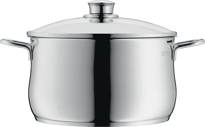 WMF Diadem Plus 3-delige pannenset voorkant
