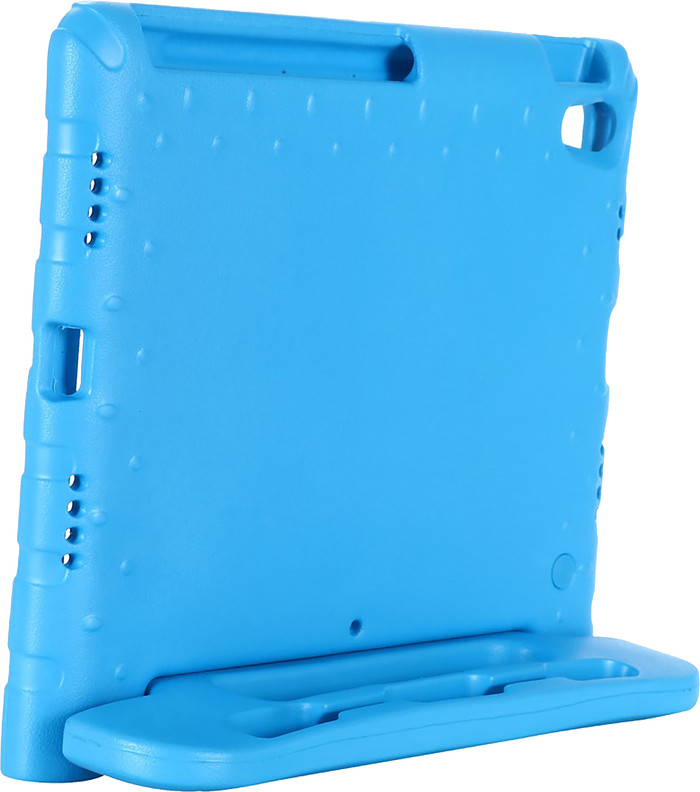 Just in Case iPad Air (2026/2025/2024) Kids Cover Blauw linkerkant